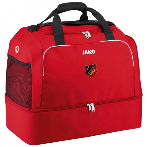JAKO FCC Sporttasche Classico mit Bodenfach Senior rot
